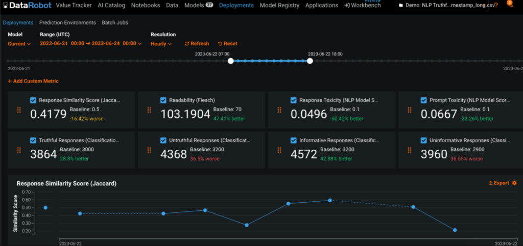 Combine your GenAI and Predictive Models - DataRobot AI Platform